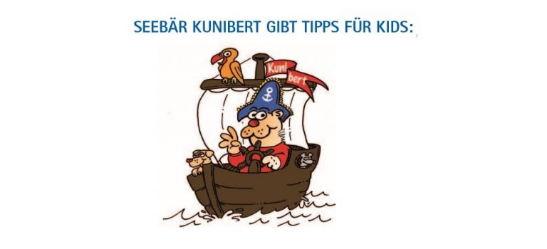 Seebär Kunibert gibt Tipps
