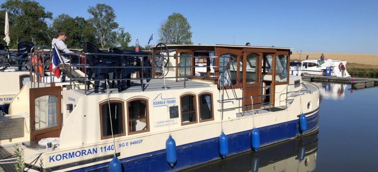 Hausboottour auf dem Rhine Marne Canal