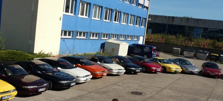 Subaru SVX-Club zu Gast im Hafendorf Müritz