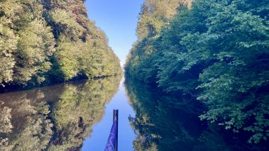 Müritz-Elde-Wasserstraße Kanalstrecke unterhalb Neuburg